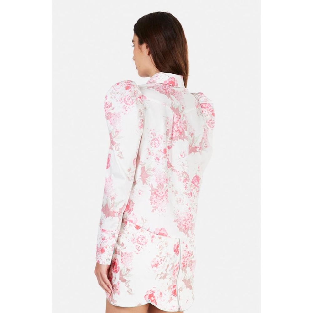 For Love & Lemons Saratoga Floral Blouse - Picture 3 of 9